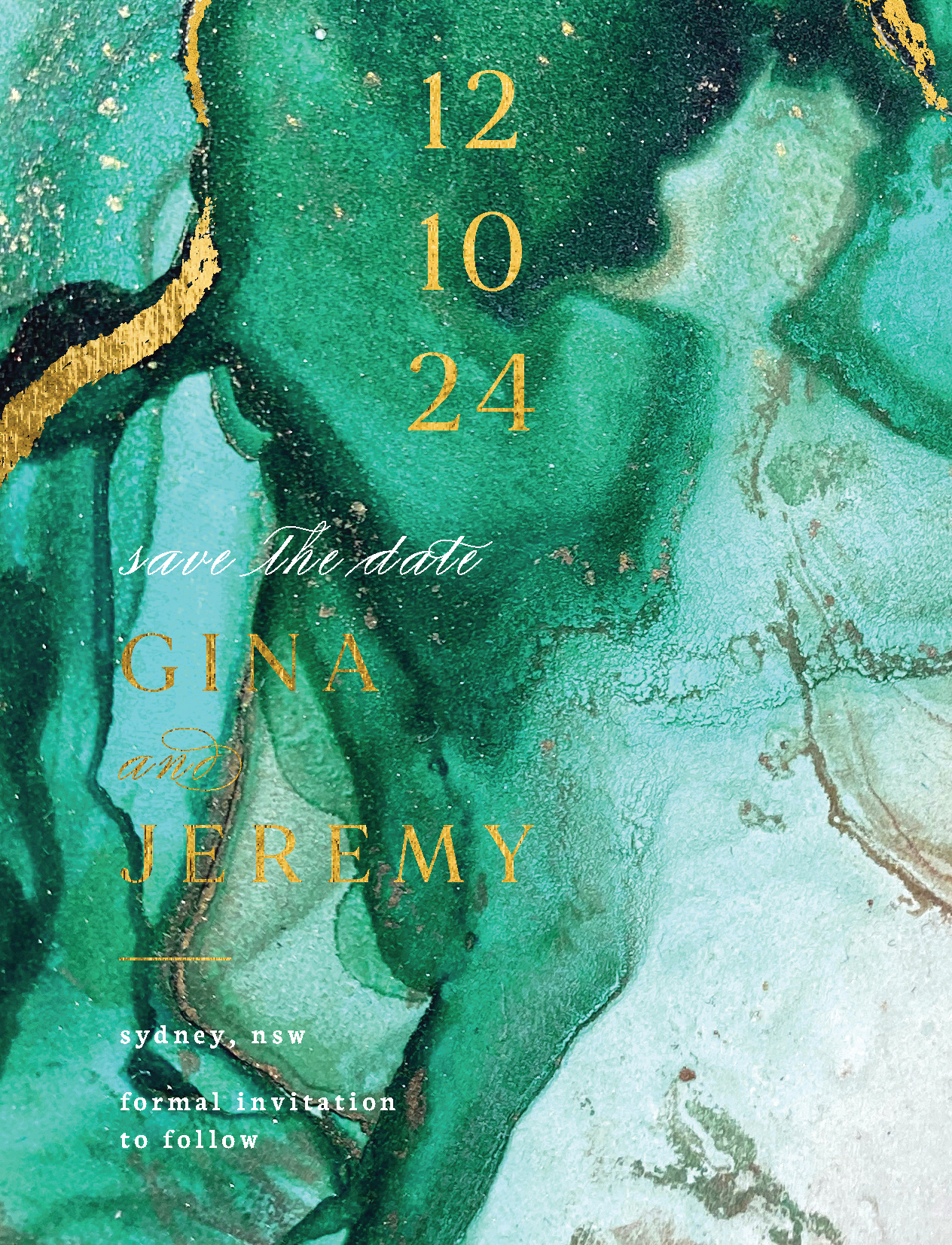 Green Gem - Save The Date