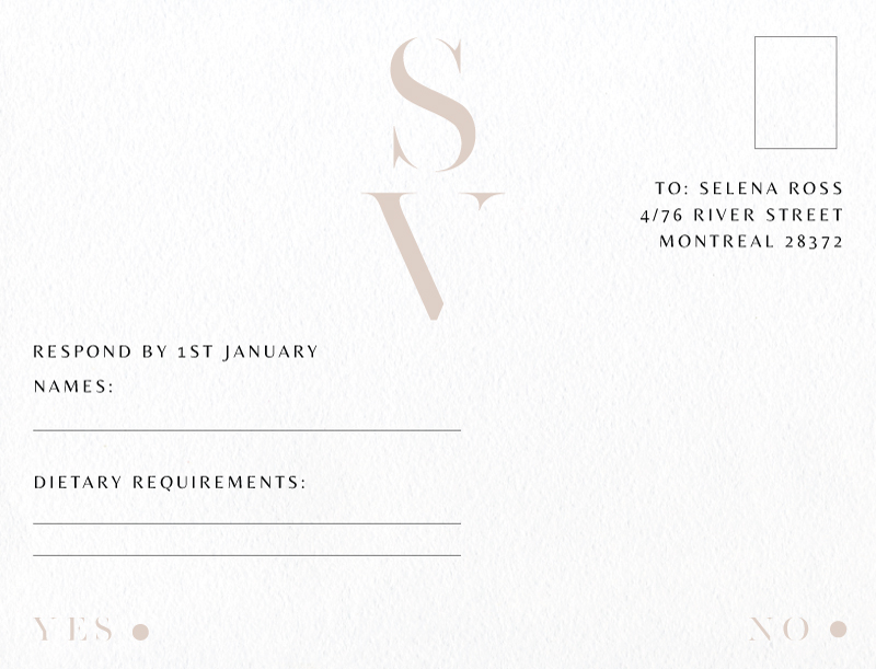 Faroe - RSVP Cards