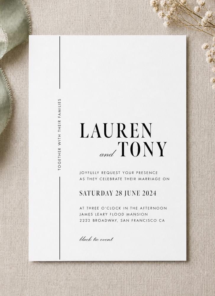 Sofia - Wedding Invitations