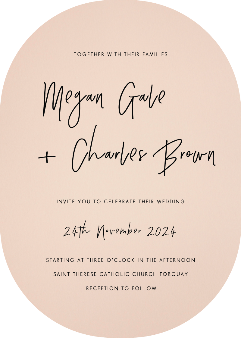 Clair de Lune - Wedding Invitations