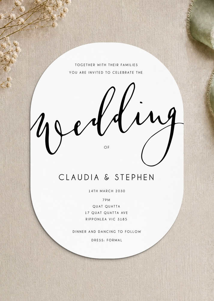 Ink and Nib - Wedding Invitations