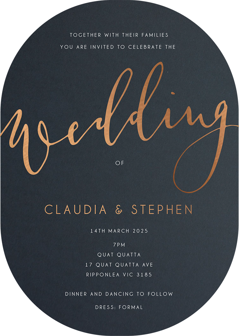Ink and Nib - Wedding Invitations