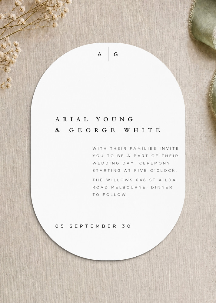Nouveau - Wedding Invitations