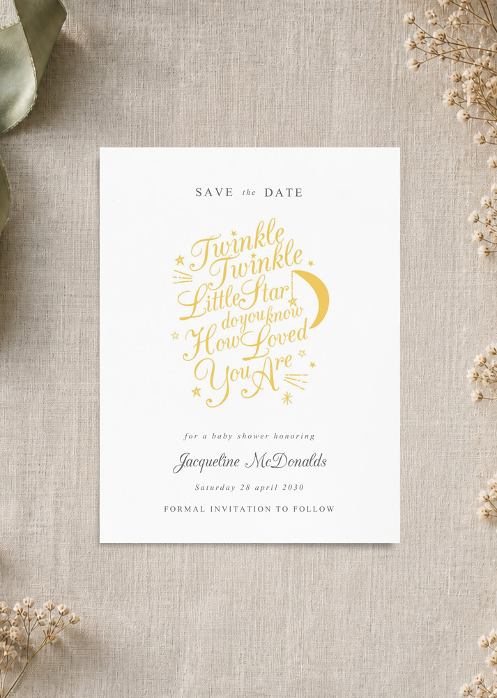 Twinkle Twinkle - Save The Date