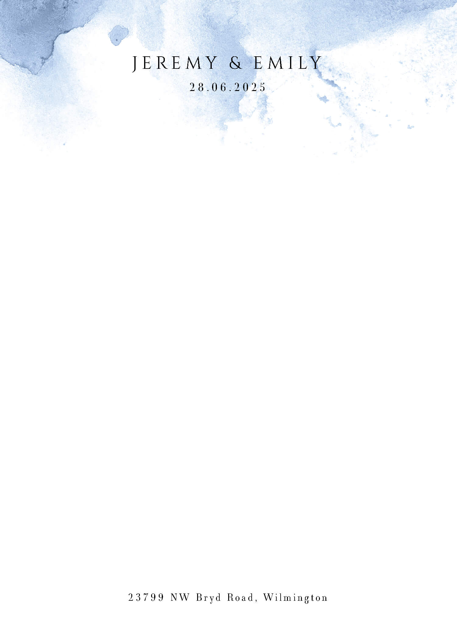 Ocean Notecards - Digital Printing design preview