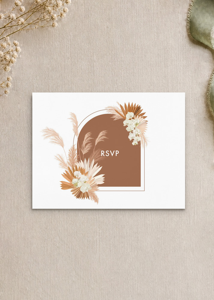 Terracotta Arch - RSVP Cards
