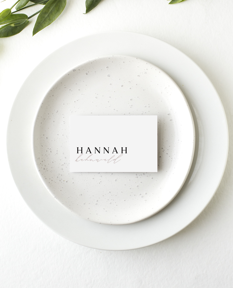 Tulips - Wedding Place Cards