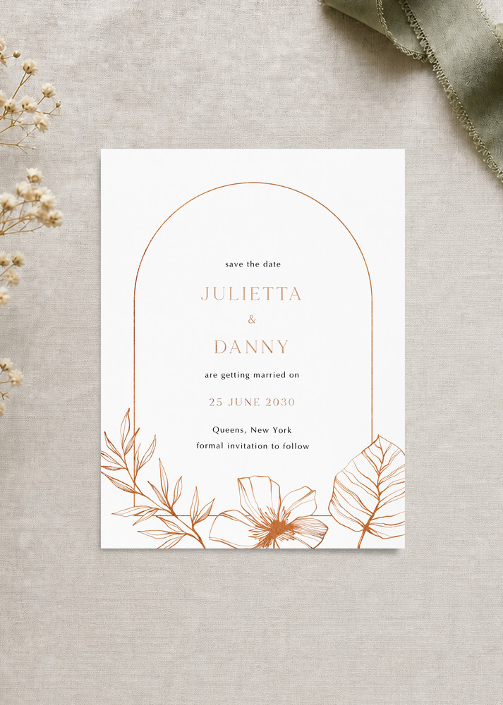 Bohemian Foil - Save The Date