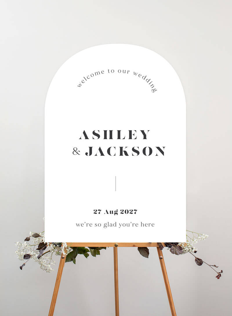 Arch Addiction - Wedding Signs