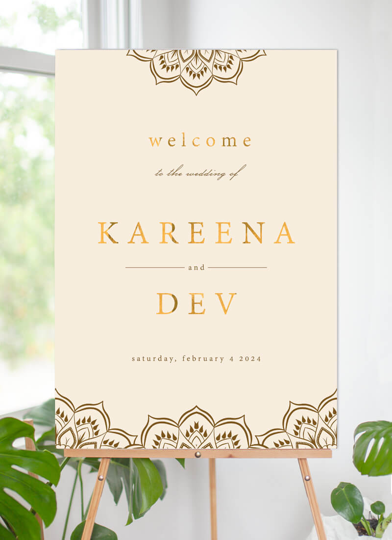 Mandala - Wedding Signs