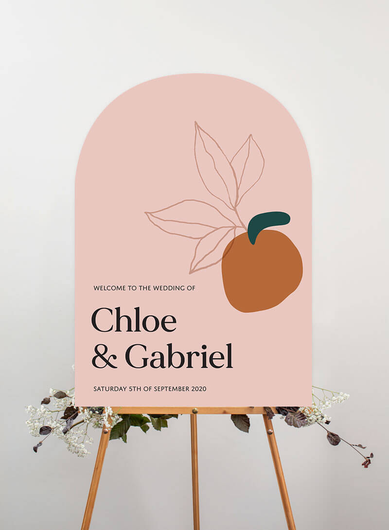 Harvest Wedding Signs - Digital Printing design preview