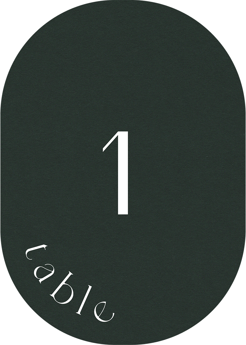 Days Of Summer Table Numbers - Digital Printing design preview