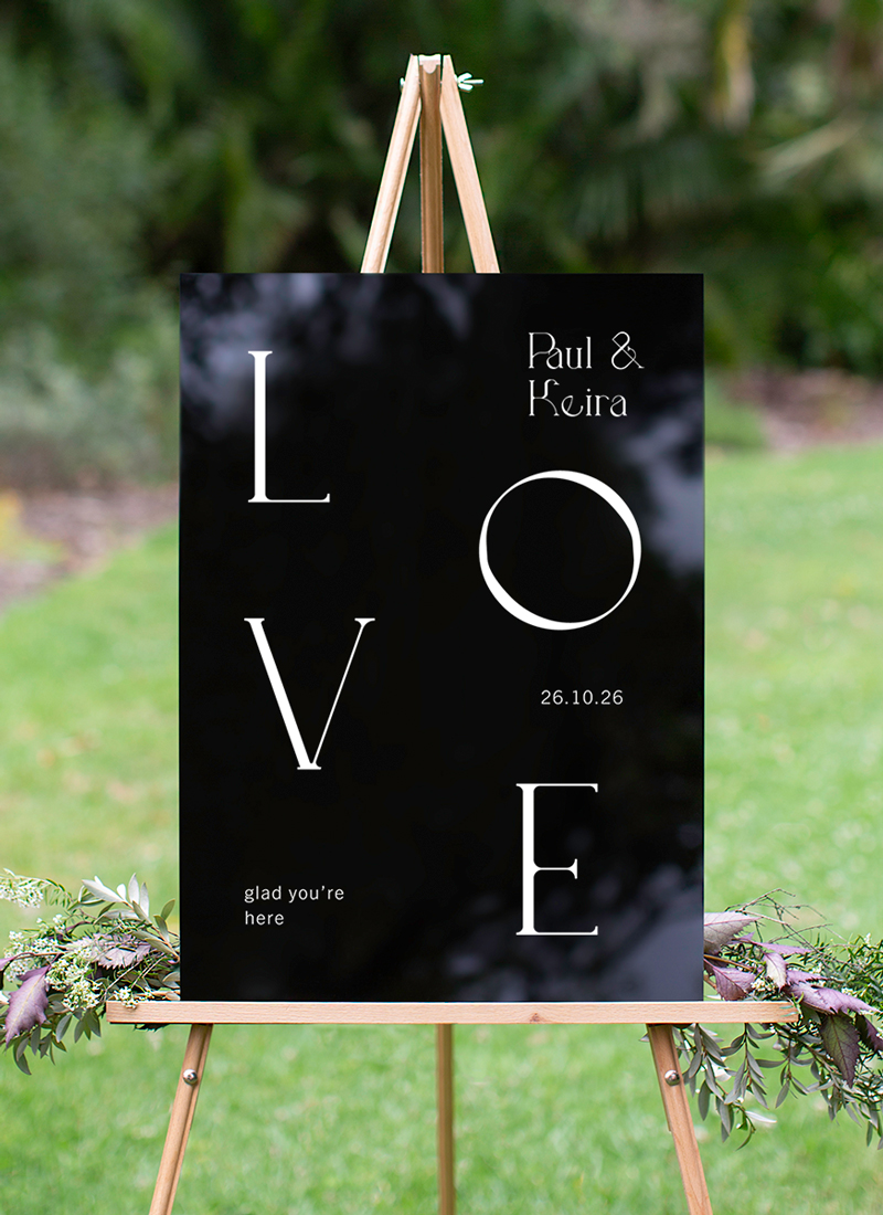 Days of Summer - Wedding Signs