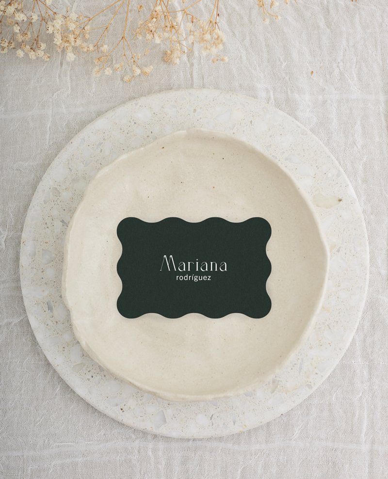 Days of Summer - Wedding Place Cards