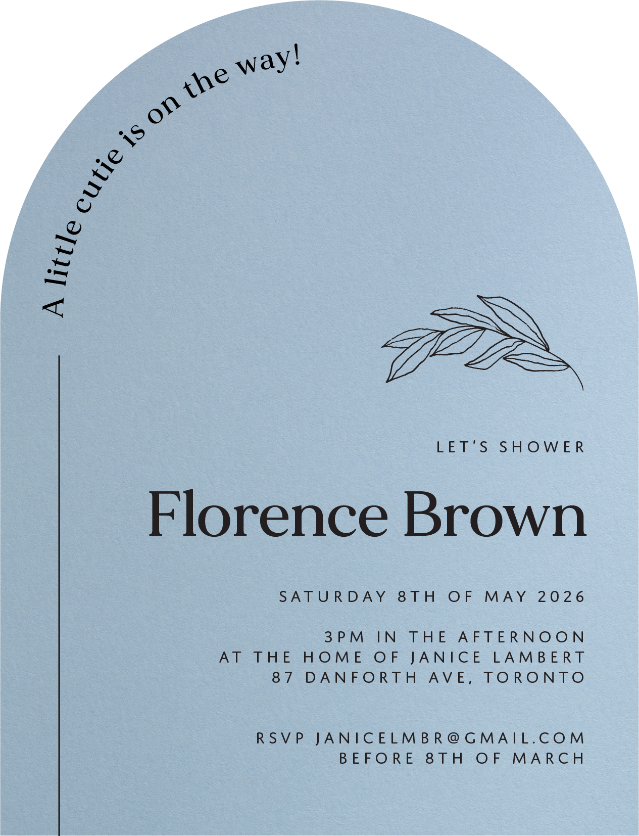 Grove - Baby Shower Invitations