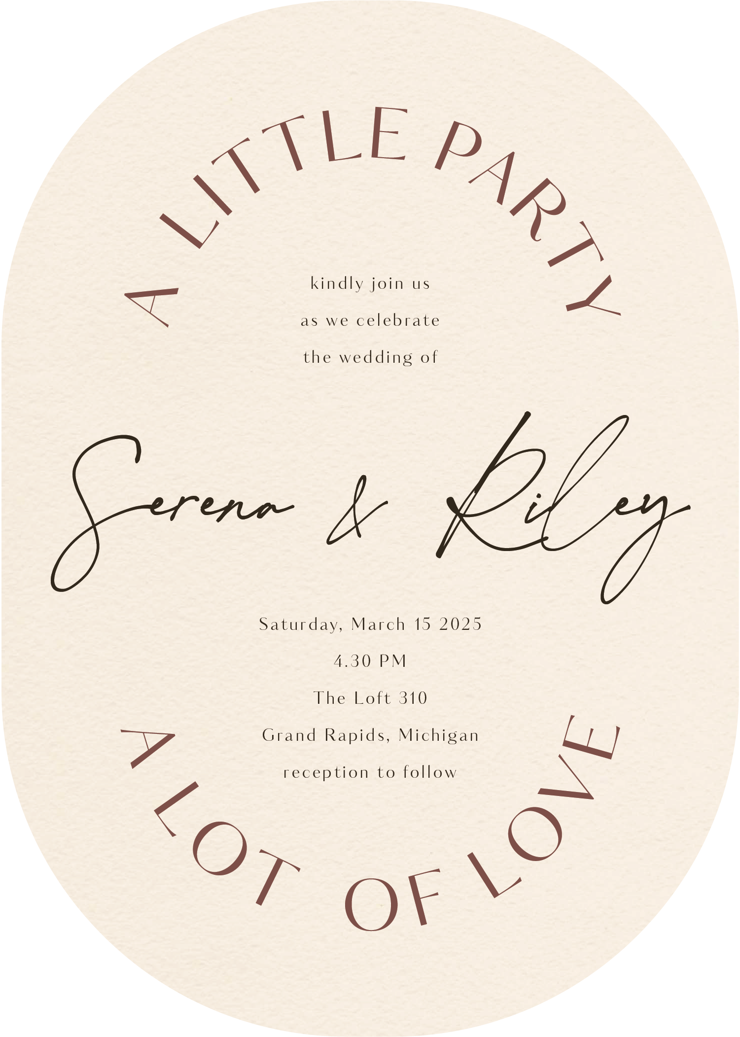 Impressionist - Wedding Invitations