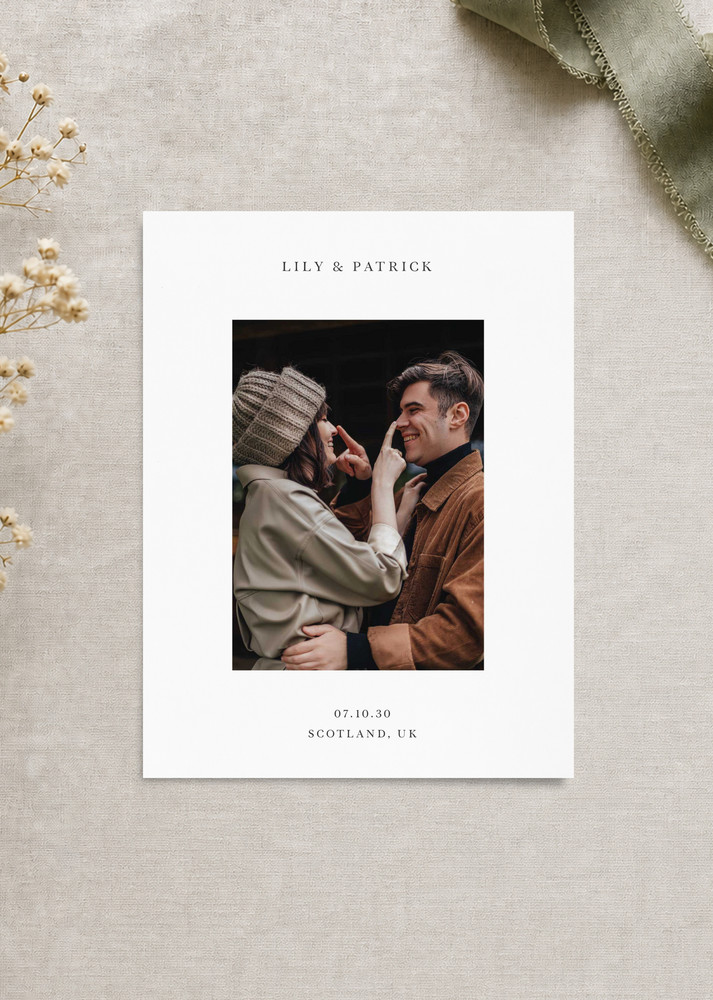 Autumn Wreath - Save The Date