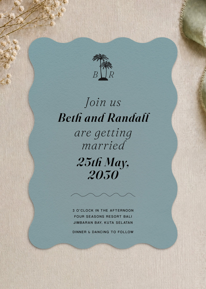 Island - Wedding Invitations
