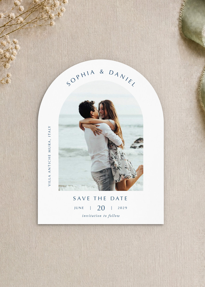Summer Nights Save The Date - Digital Printing design preview