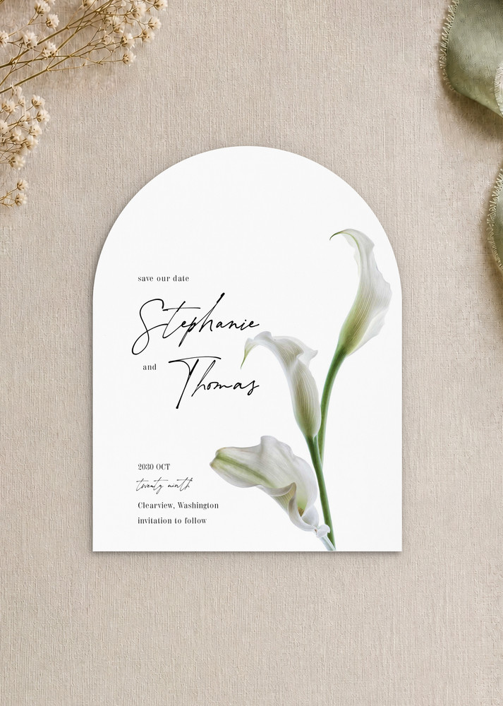 Arums - Save The Date