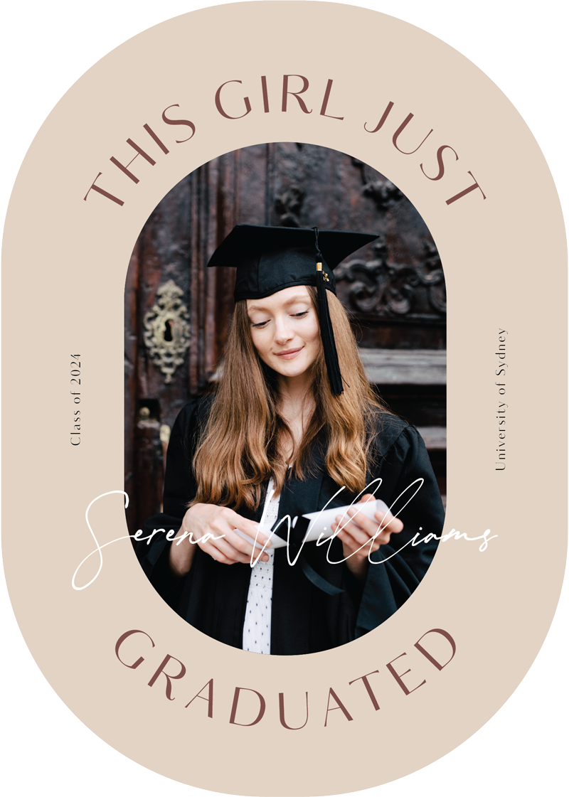Impressionist Graduation Announcements - Digital Printing design preview