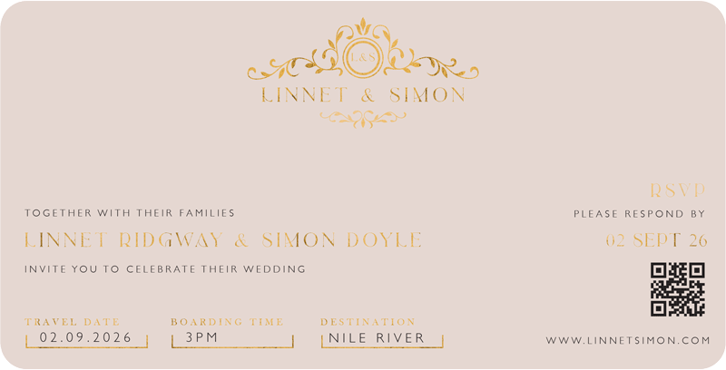 Linnet - Wedding Invitations