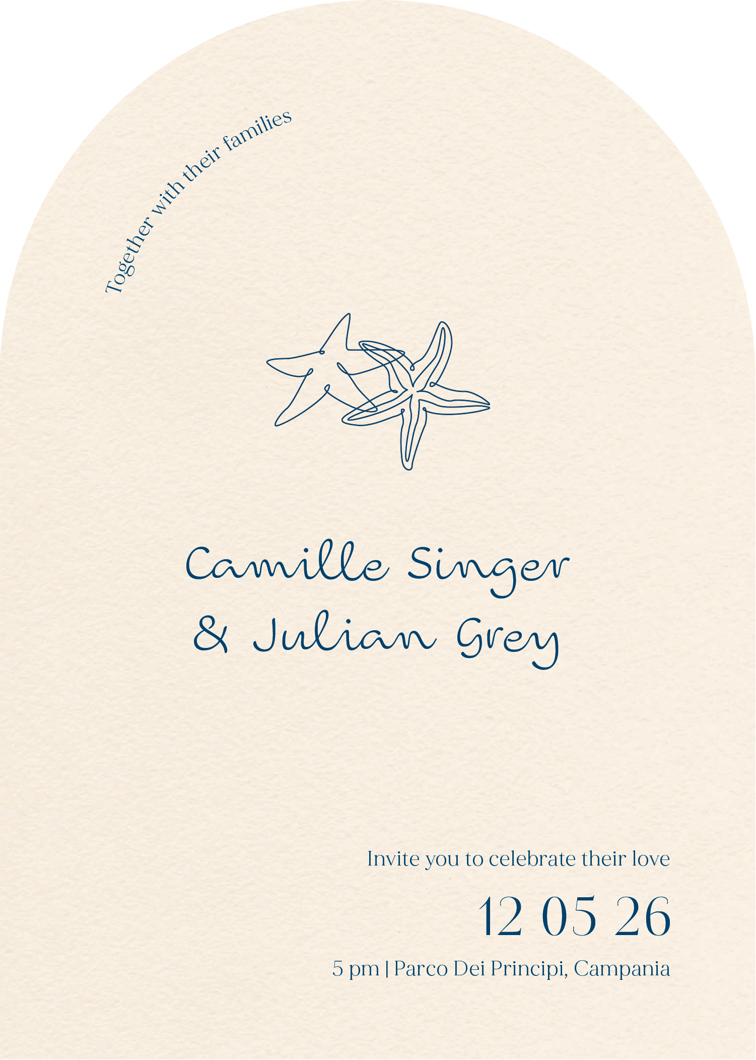 Sandy Shore - Wedding Invitations