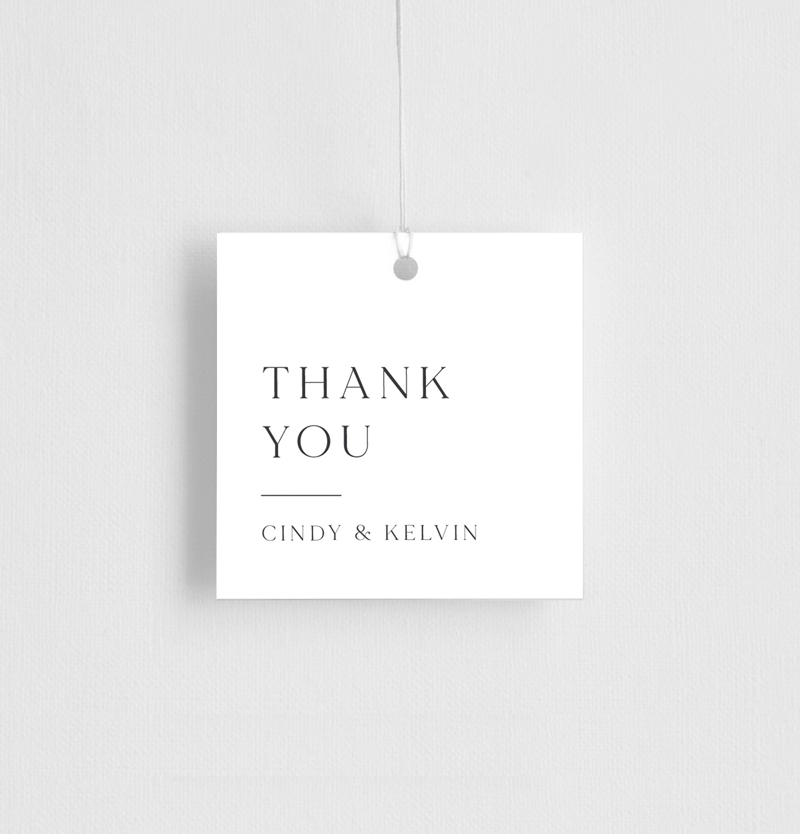 Minimalisme Gift Tags - Digital Printing design preview