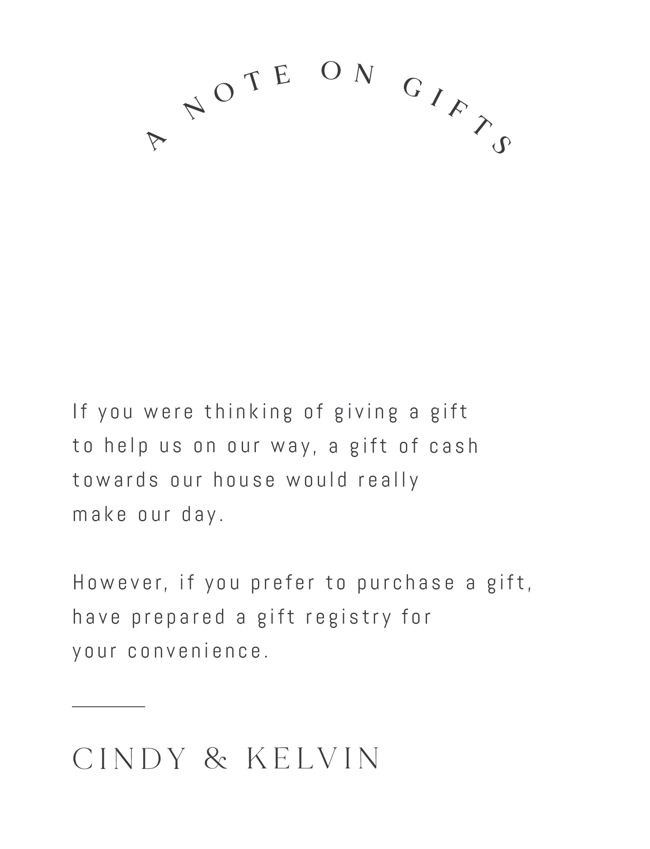 Minimalisme Wishing Well - Digital Printing design preview
