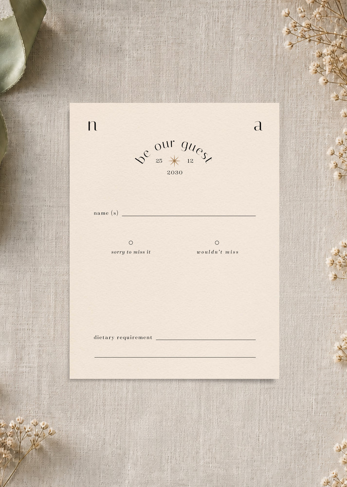 Eternal - RSVP Cards