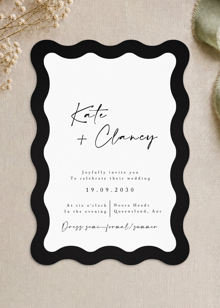River - Wedding Invitations