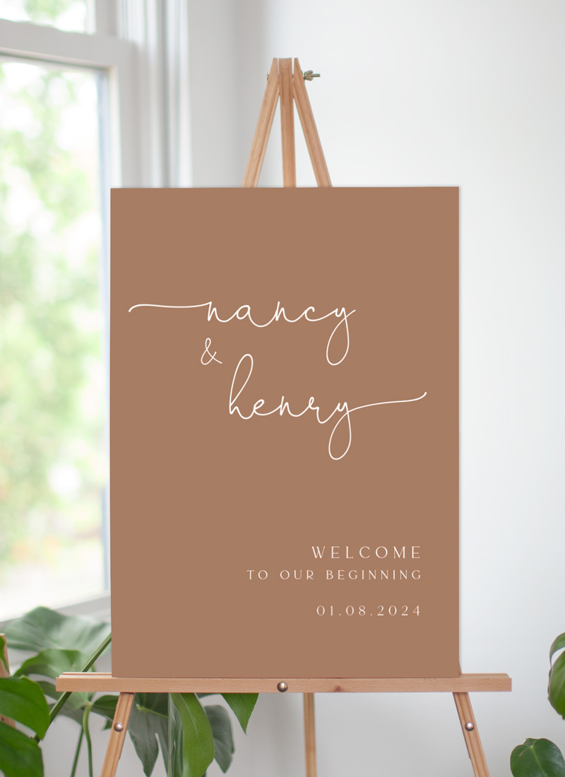 Love Garden Wedding Signs - Digital Printing design preview
