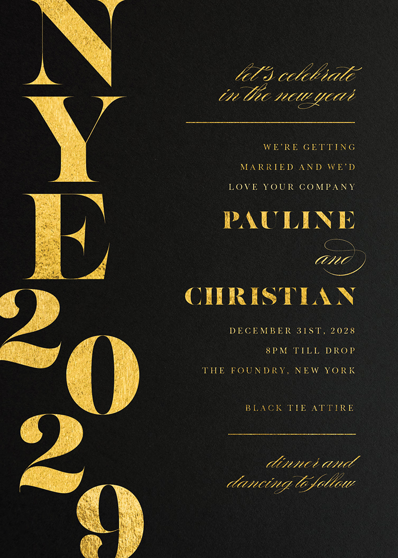 Perfect Intense - Wedding Invitations
