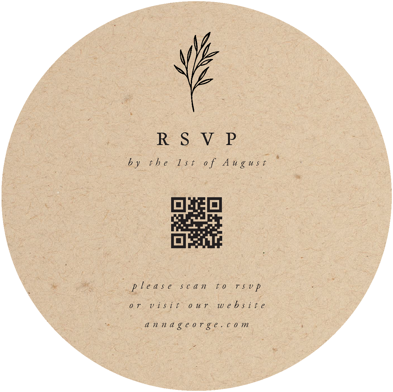 Luna - RSVP Cards