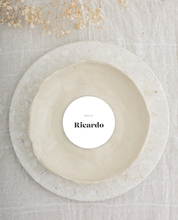Lust in Words - Wedding Place Cards