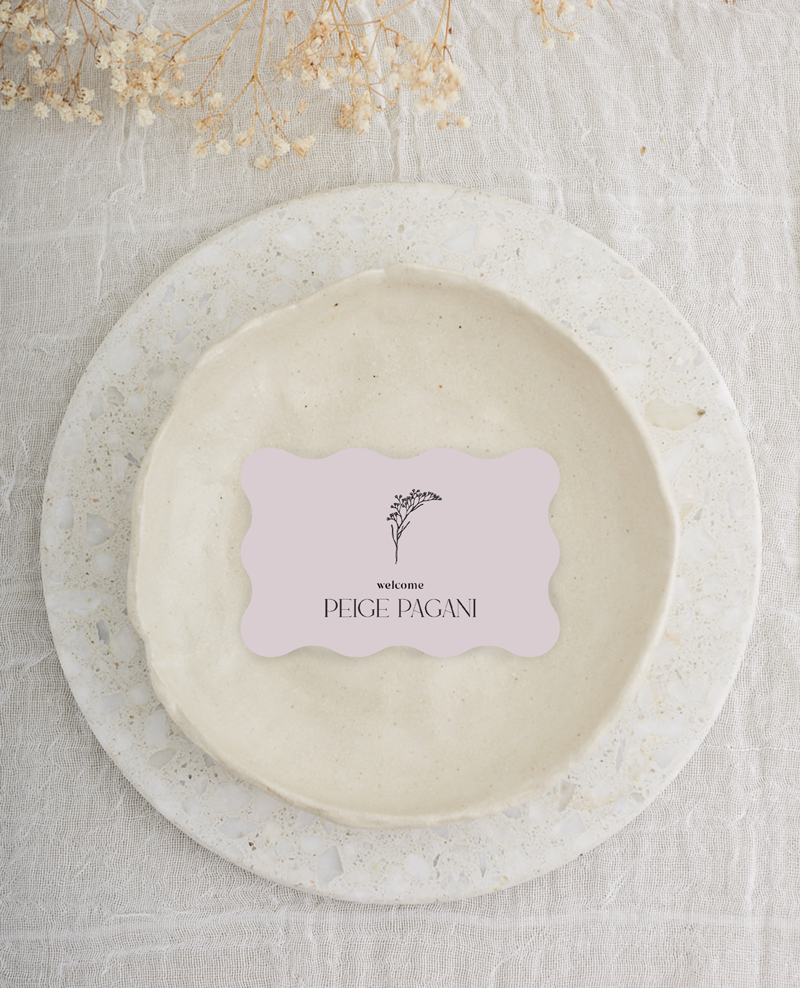 Marion Wedding Place Cards - Digital Printing design preview