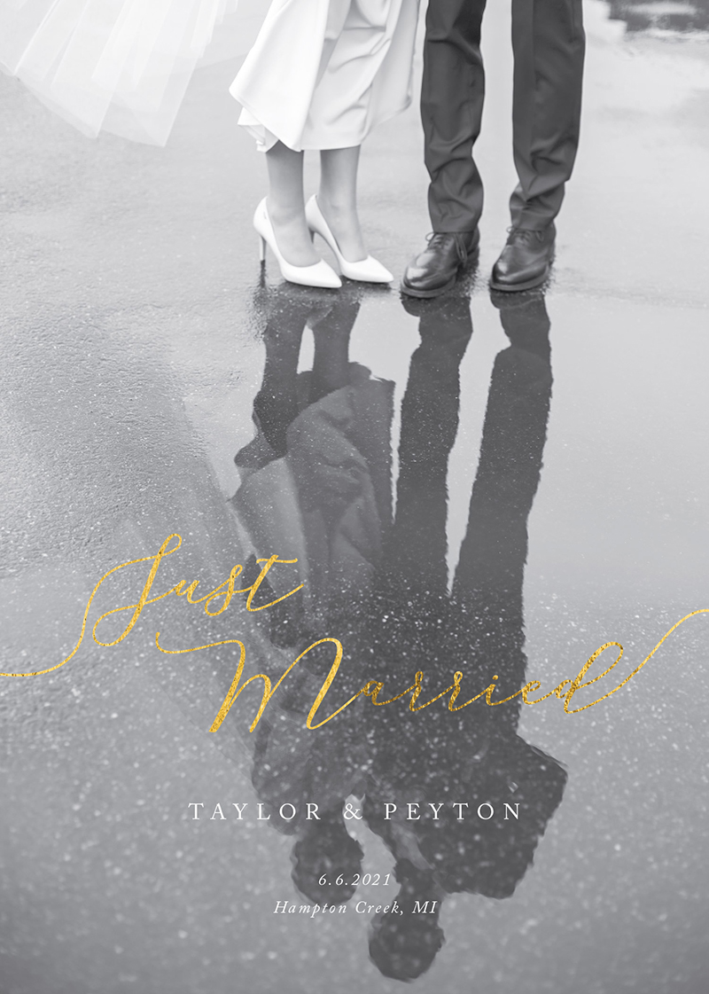 Forever Promise - Wedding Announcements