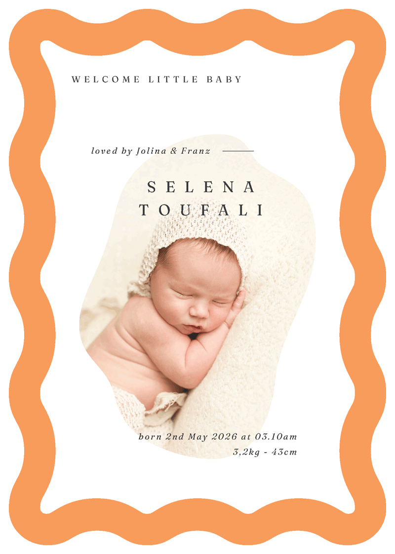 Amber - Baby Announcements
