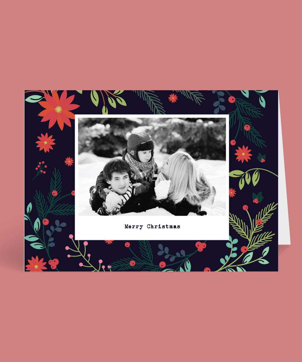 Christmas Blossom Christmas Cards - Digital Printing design preview