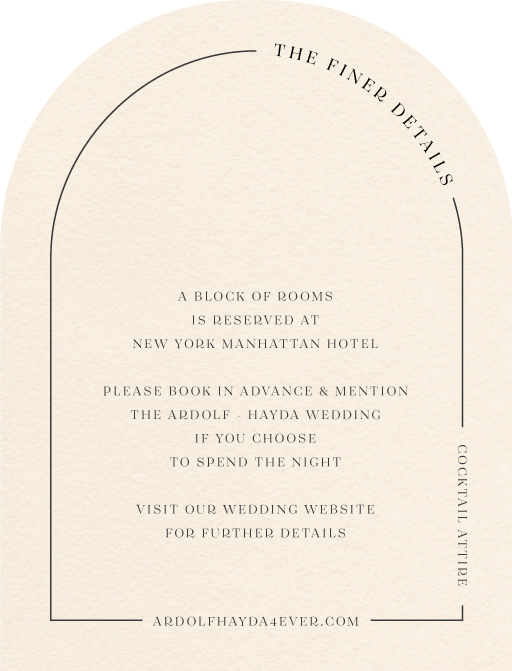 All Minimal Information Cards - Digital Printing design preview
