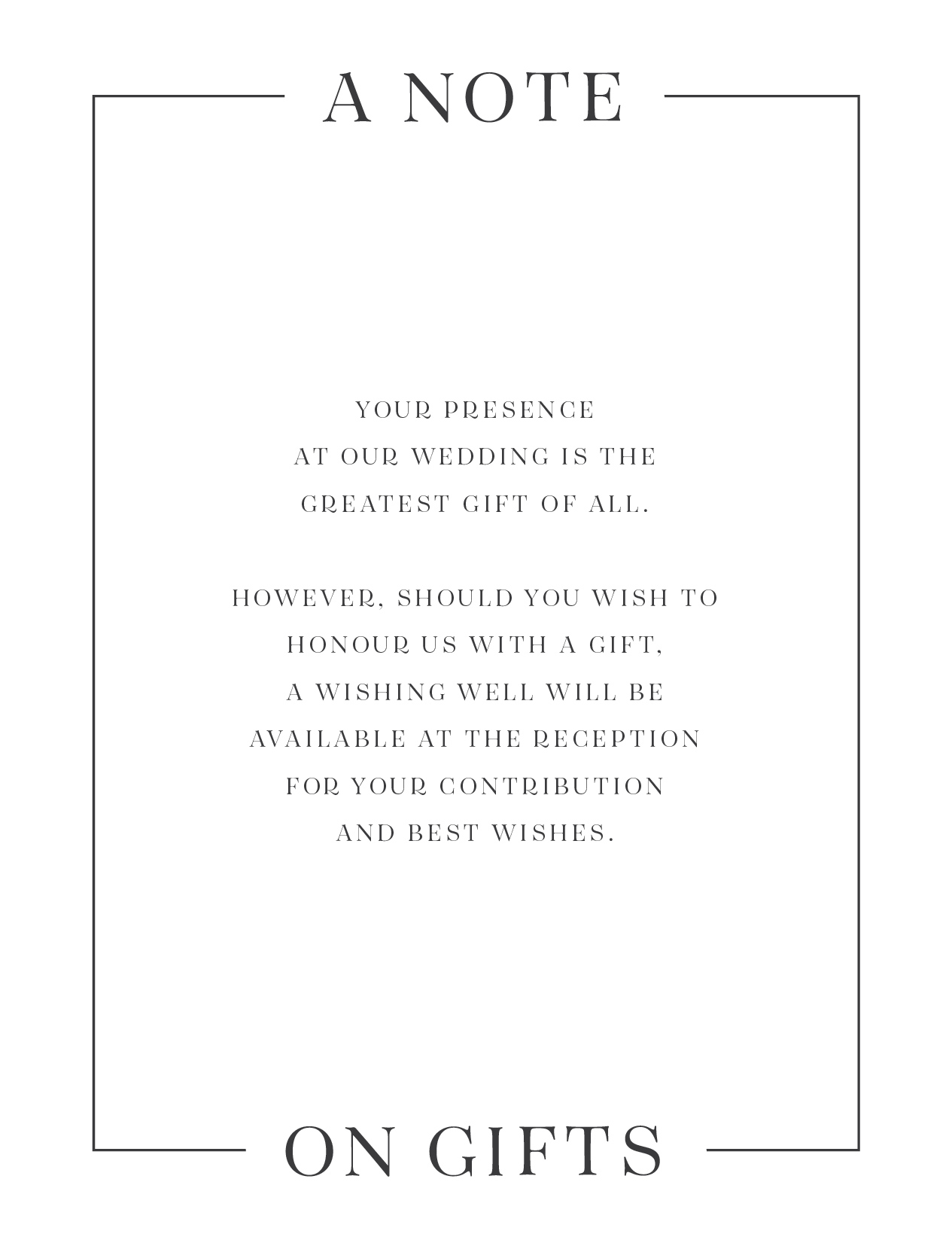 All Minimal Wishing Well - Digital Printing design preview