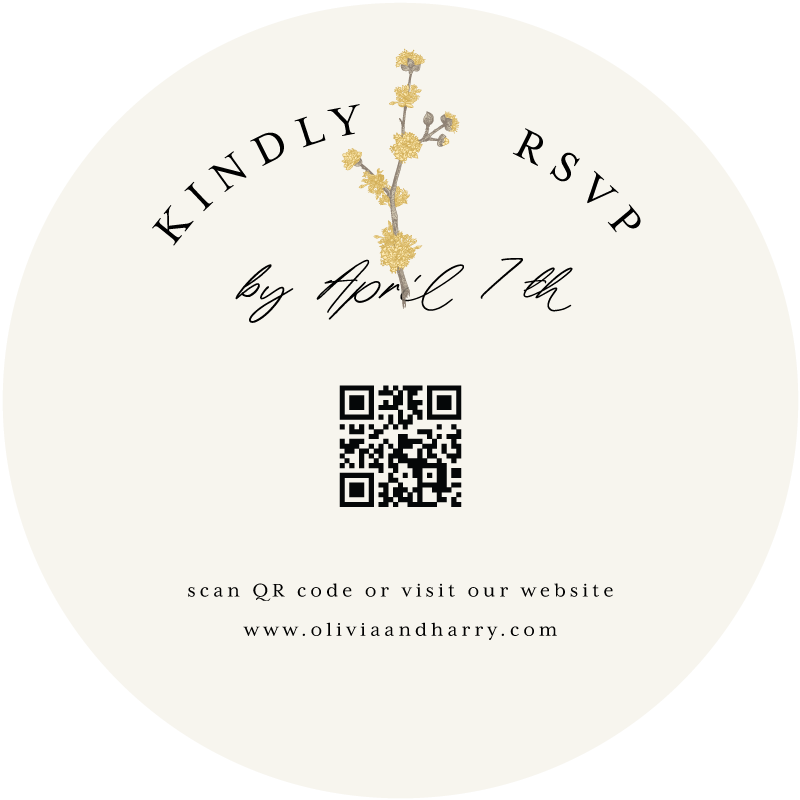 Jasmine - RSVP Cards