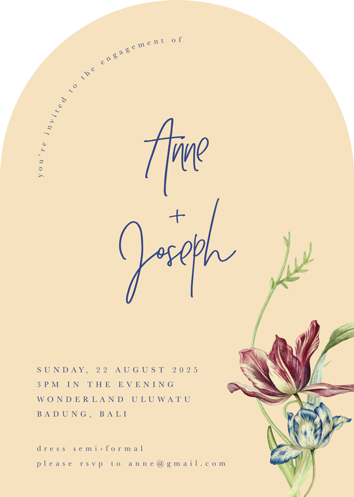 Sensatia - Engagement Invitations
