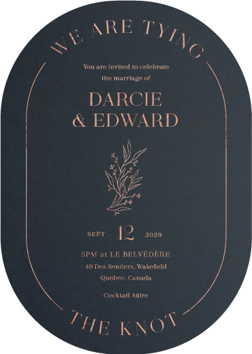 Herbarium - Wedding Invitations