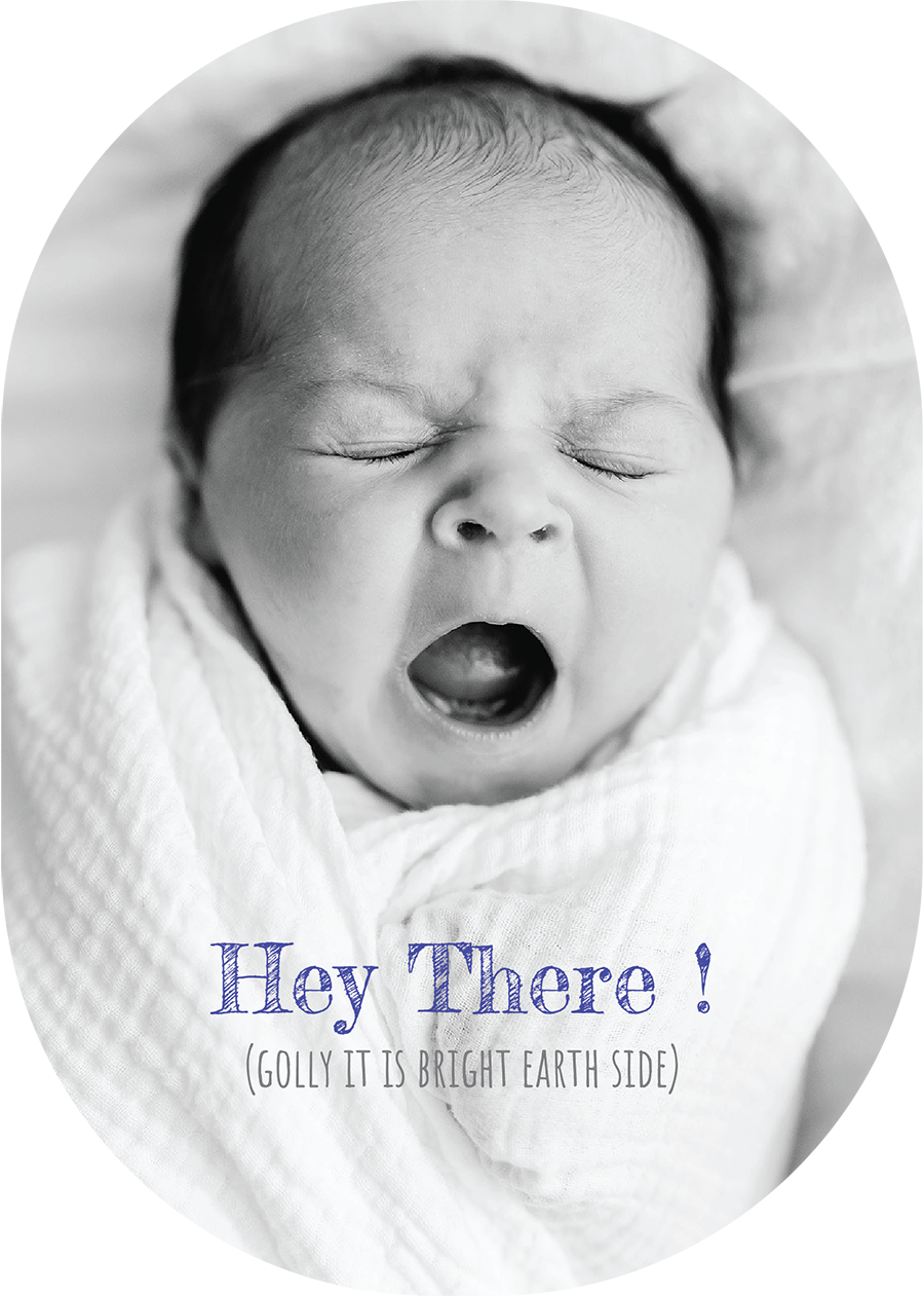Colouring Inside the Lines - Baby Announcements