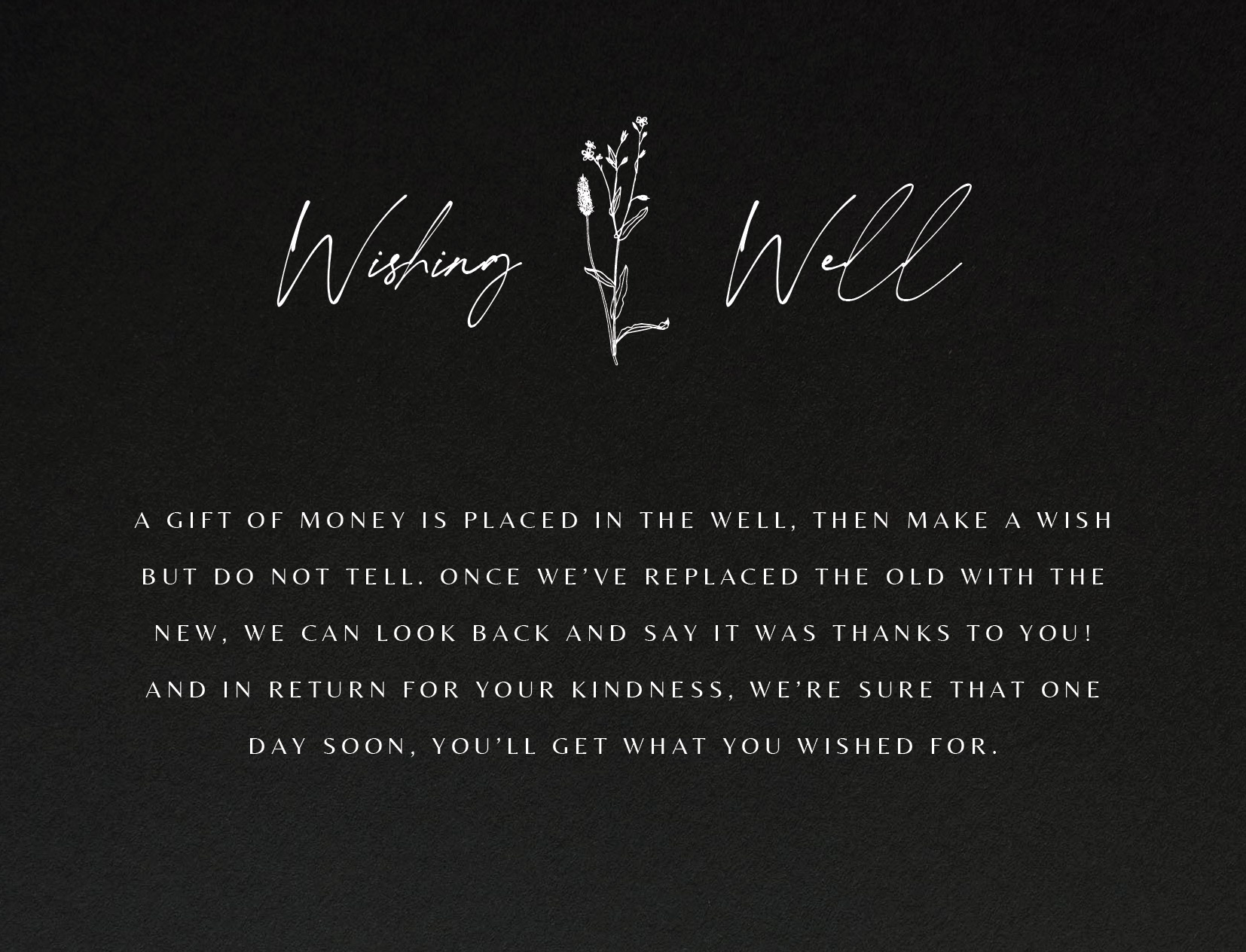 Night Bloom - Wishing Well