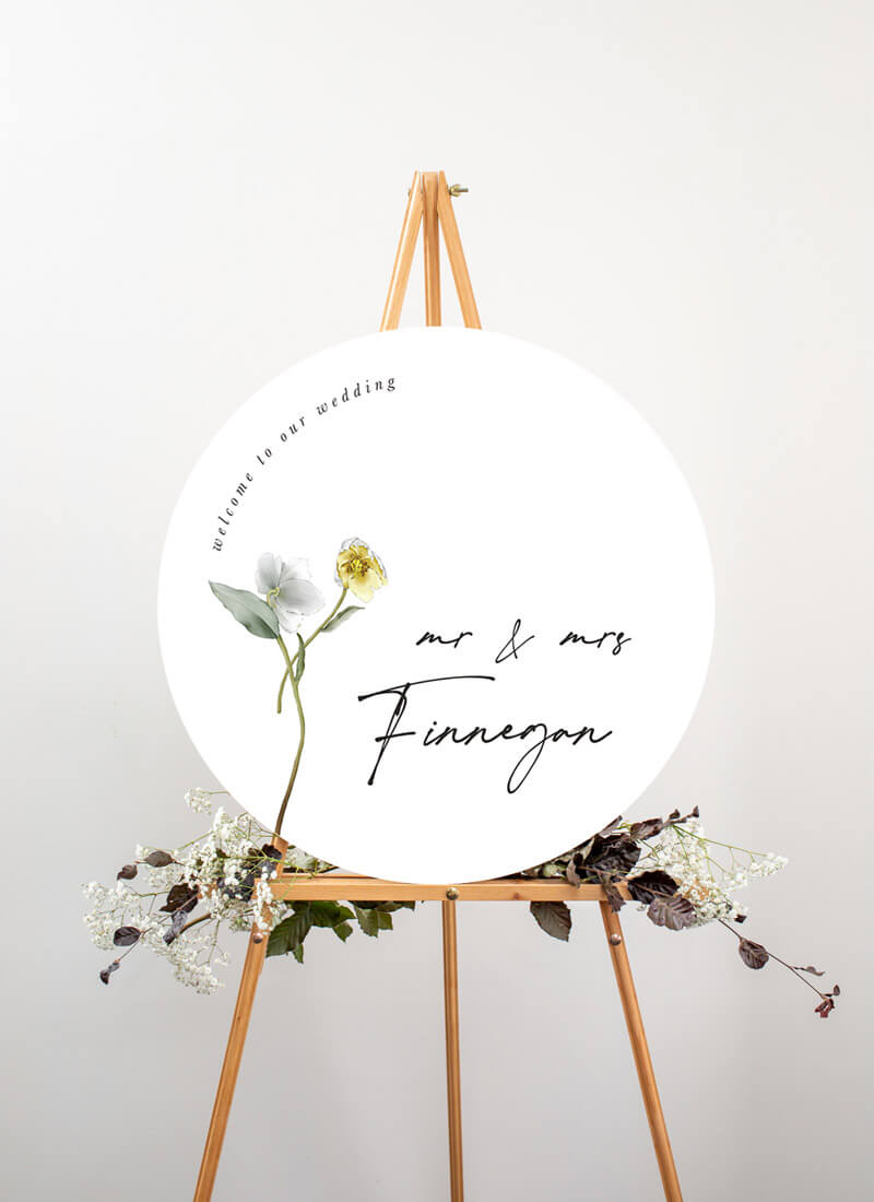 Summer Montage Wedding Signs - Digital Printing design preview