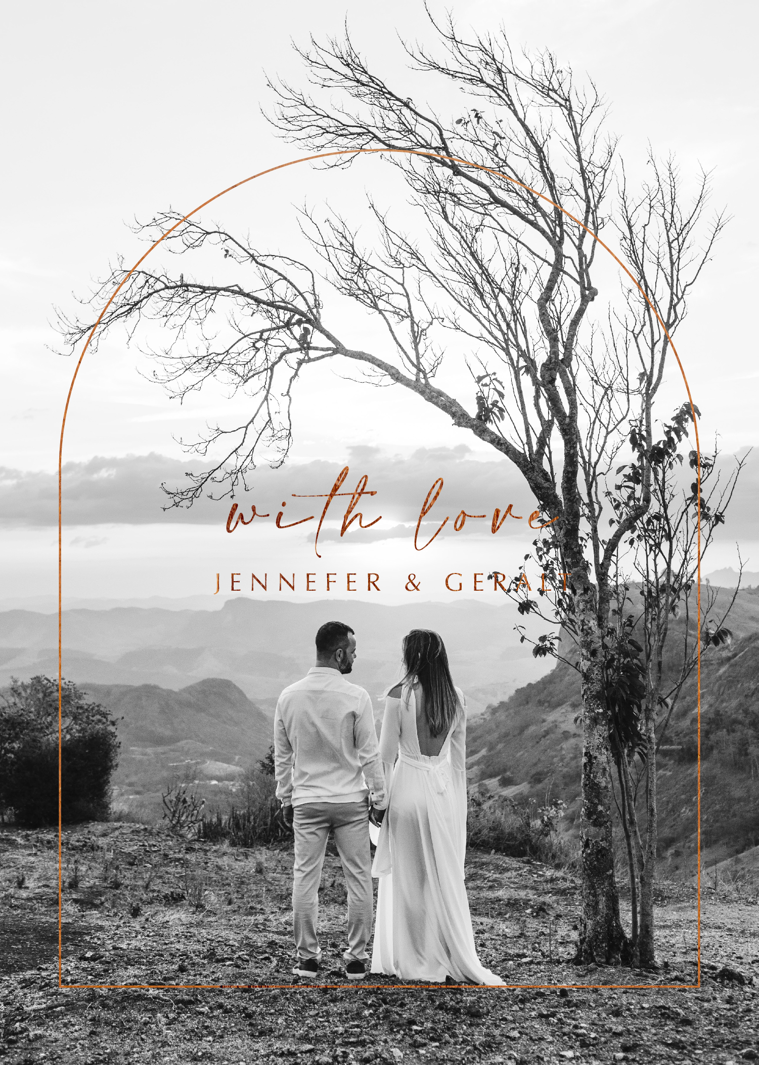 Arch Garden - Wedding Announcements