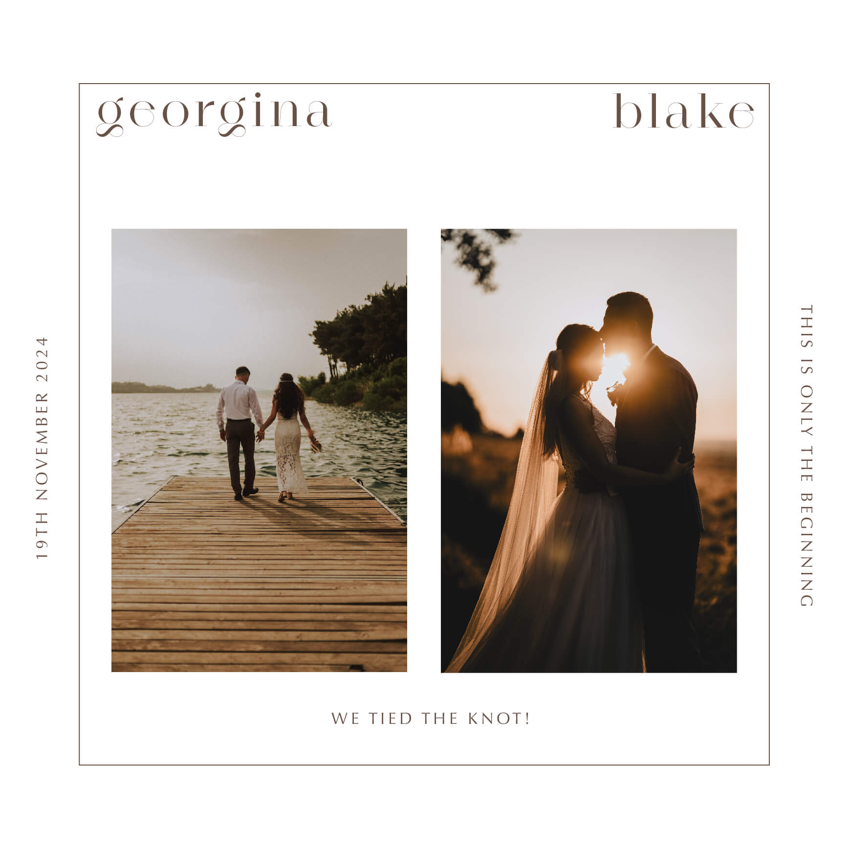 Sommer - Wedding Announcements