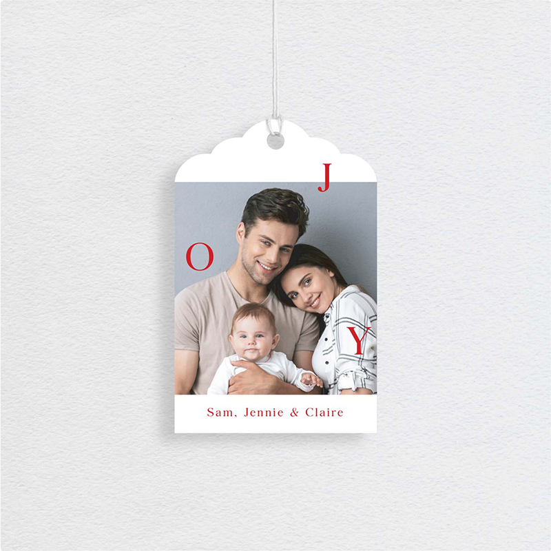 Red Joy - Christmas Swing Tags
